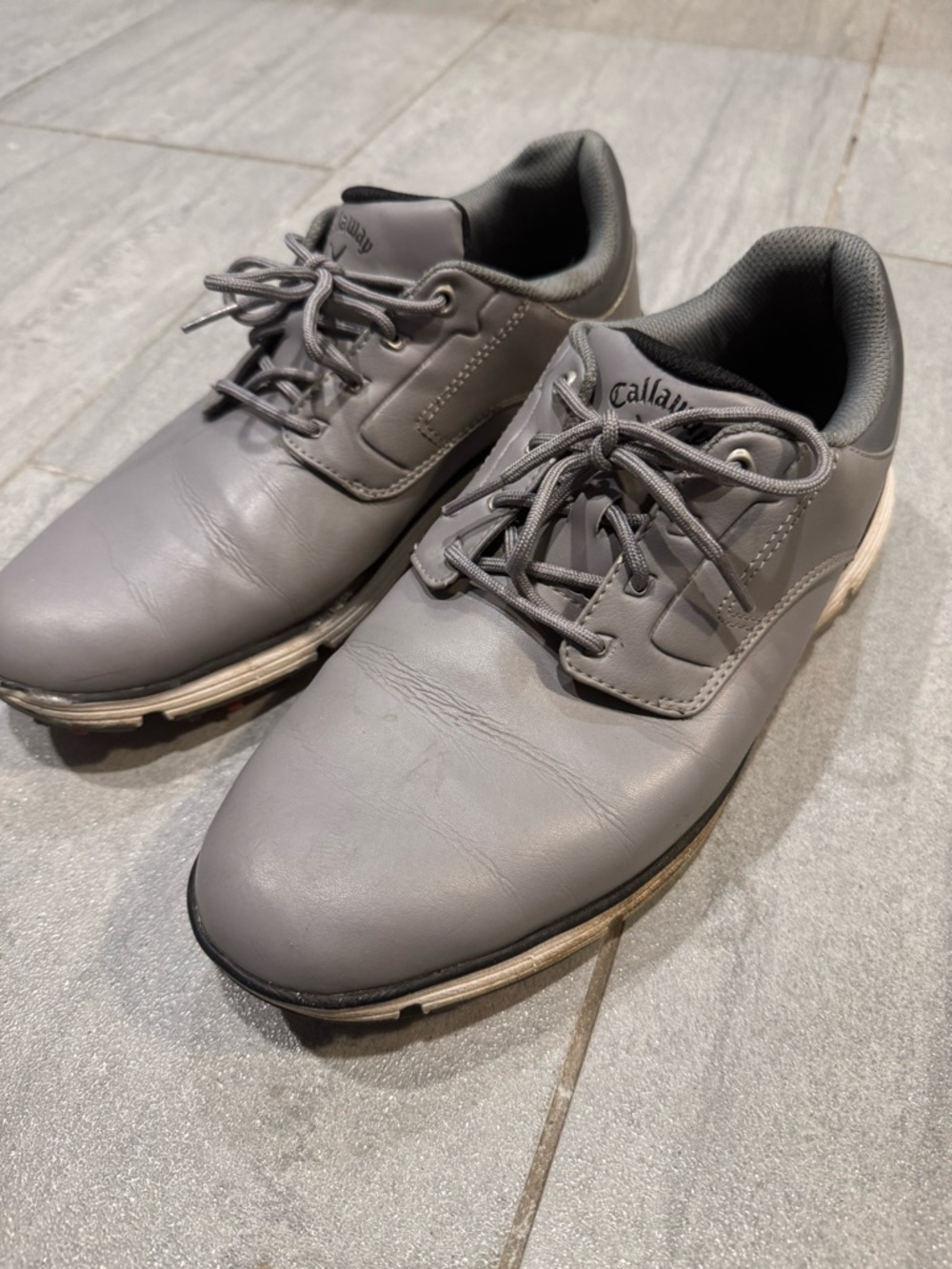 Callaway La Jolla Ltd CG205GR Men's Grey Golf Shoes Cleats Size 10